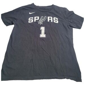 The Nike‎ Tee NBA San Antonio Spurs Wembanyama #1 Youth Large 14/16